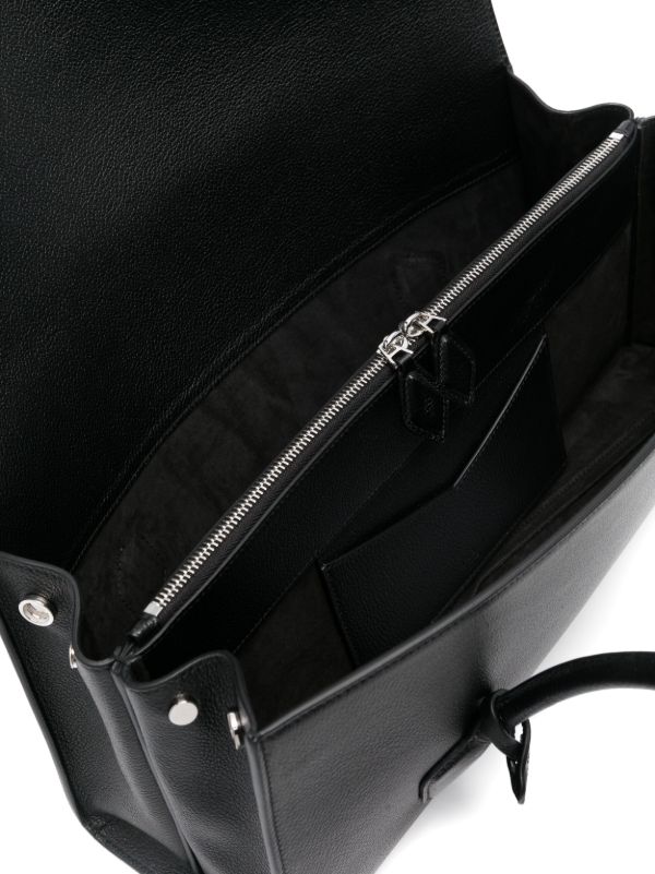 Alaïa Black Leather Tote Bag | Browns Tote Bags