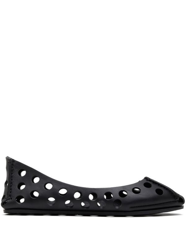 Alaïa Perfo ballet flats | Browns Ballerina Shoes