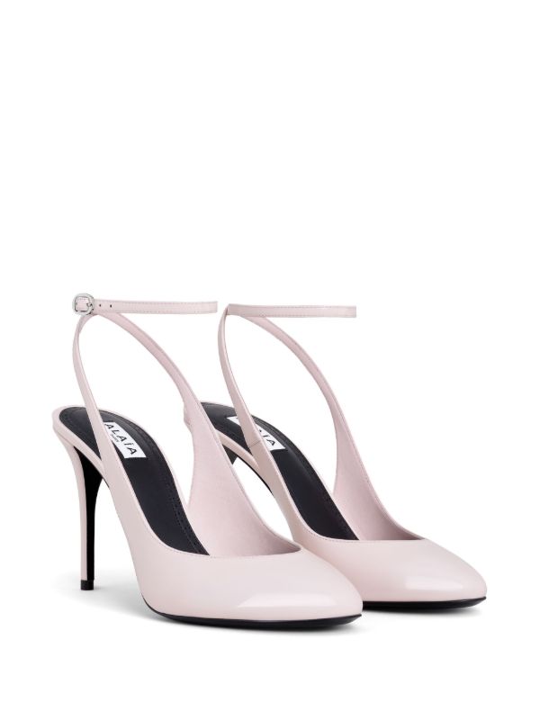 Alaïa Pink 90mm Decollette Pumps | Browns Pumps