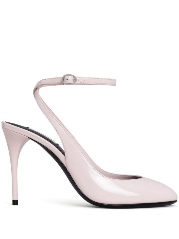 Alaïa Pink 90mm Decollette Pumps | Browns Pumps