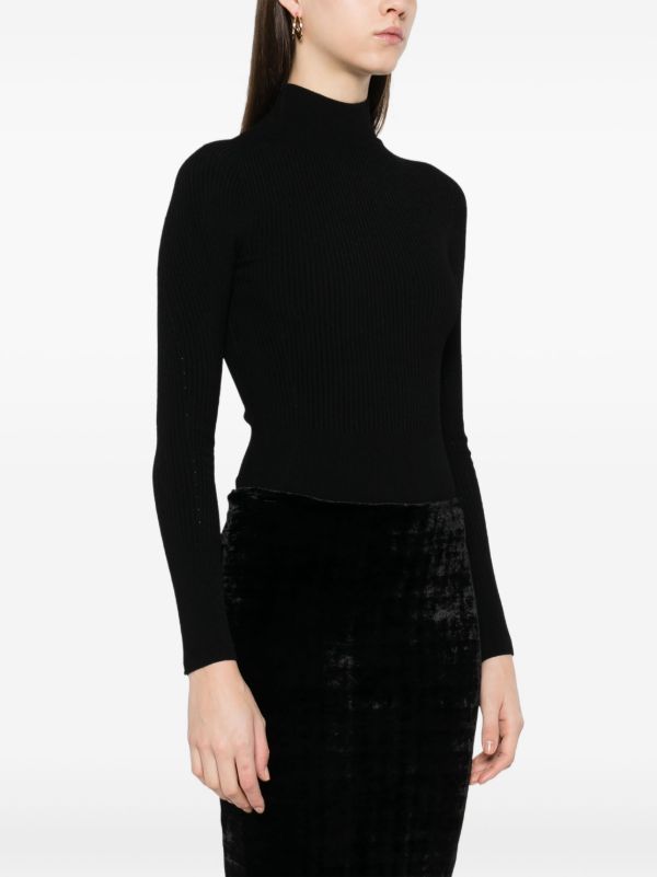 Alaïa Ribbed Sweater | Browns Knitted Sweaters