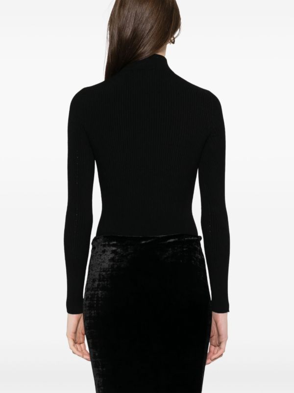 Alaïa Ribbed Sweater | Browns Knitted Sweaters
