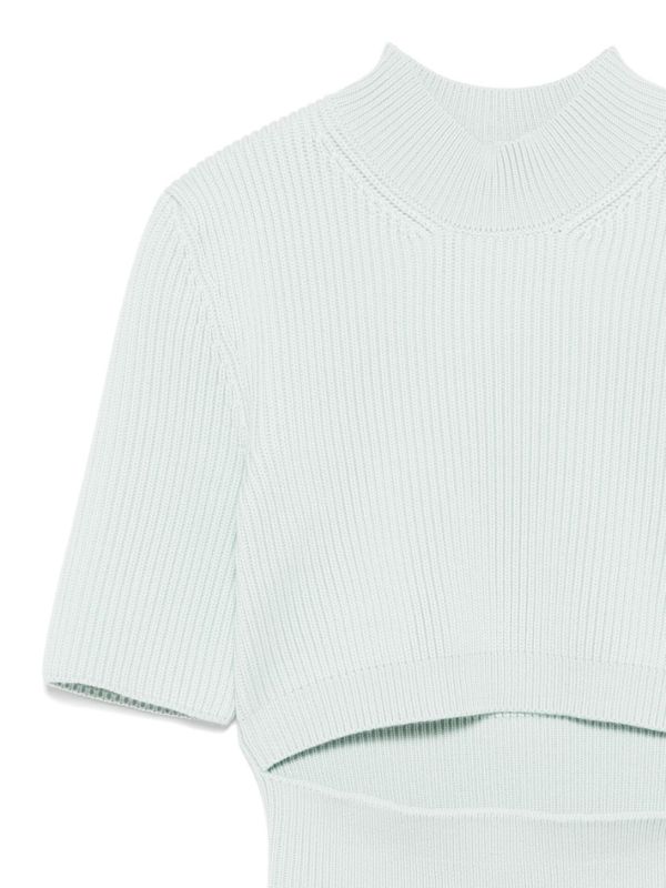 Alaïa Ribbed T-Shirt | Browns T-Shirts & Jersey Shirts