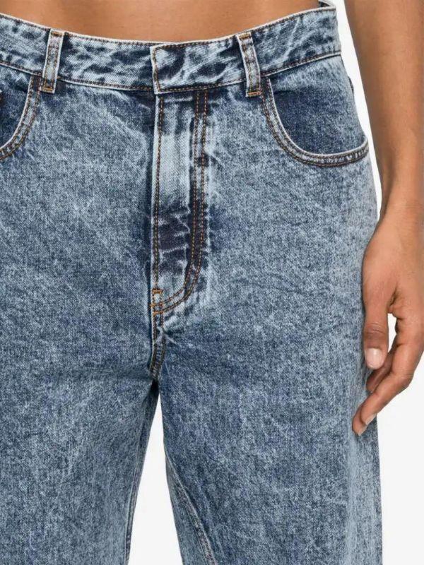 Alaïa Twisted Jeans | Browns Straight-Leg Jeans