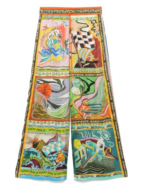 ALEMAIS Lucky Pace trousers | Browns Wide-Leg Pants