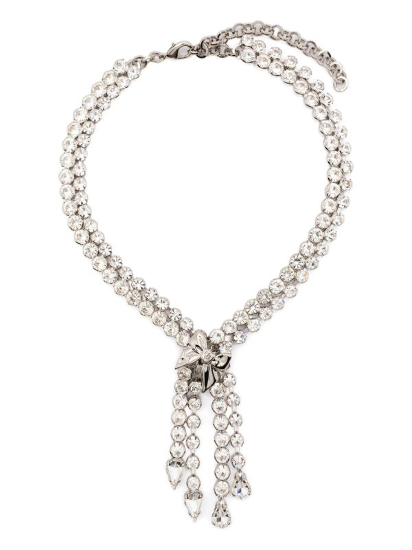 Alessandra Rich crystal-embellished necklace | Browns Necklaces