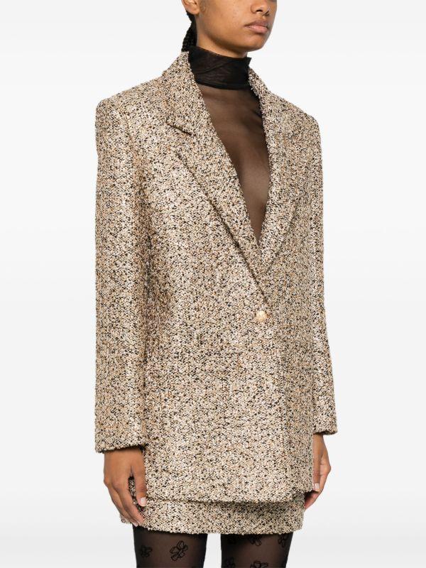 Alessandra Rich Glittered Blazer | Browns Blazers