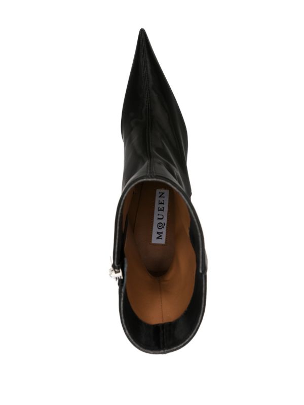 Alexander McQueen 105mm Birdee Boots | Browns Boots