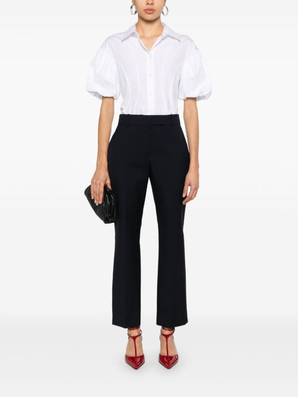 Alexander McQueen Flare Kick Trousers | Browns Flared & Bell-Bottom Pants
