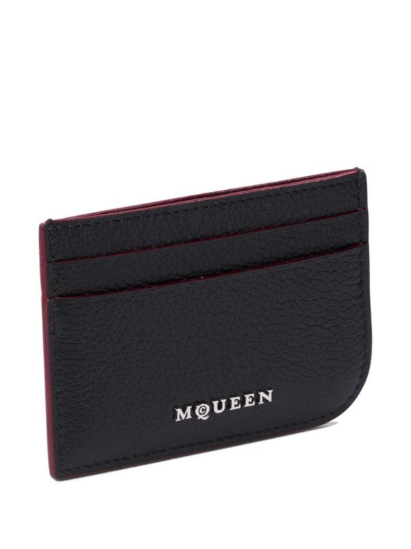 Alexander McQueen Leather Card Holder | Browns Wallets & Billfolds