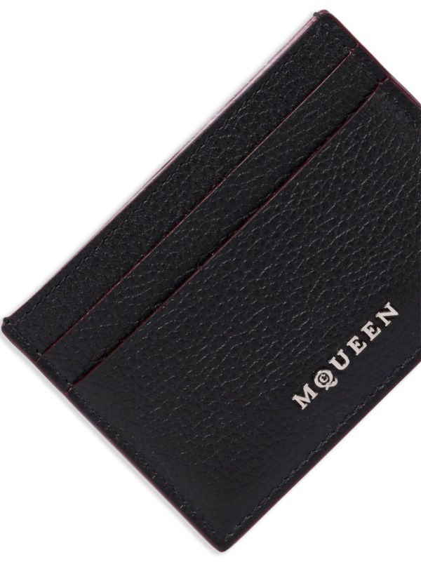 Alexander McQueen Leather Card Holder | Browns Wallets & Billfolds