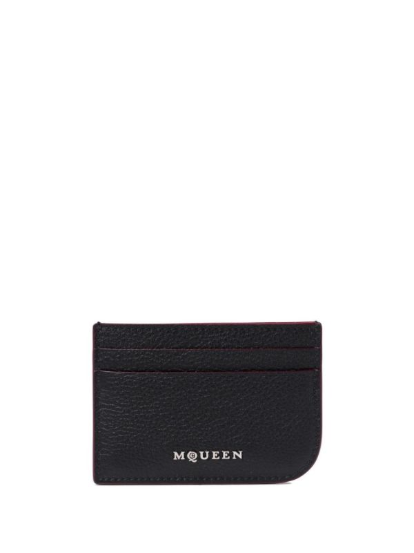 Alexander McQueen Leather Card Holder | Browns Wallets & Billfolds