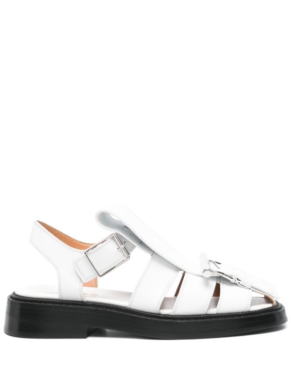 Alexander McQueen leather sandals | Browns Sandals