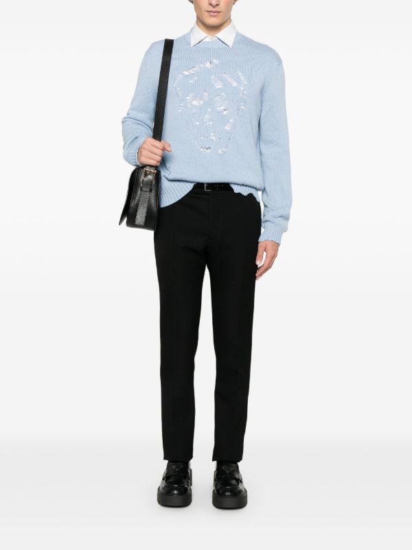 Alexander McQueen Low-rise Tailored Trousers | Browns Tailored Pants