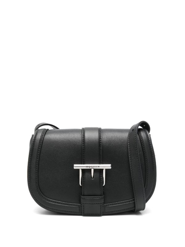 Alexander McQueen mini T-Bar satchel | Browns Messenger & Crossbody Bags