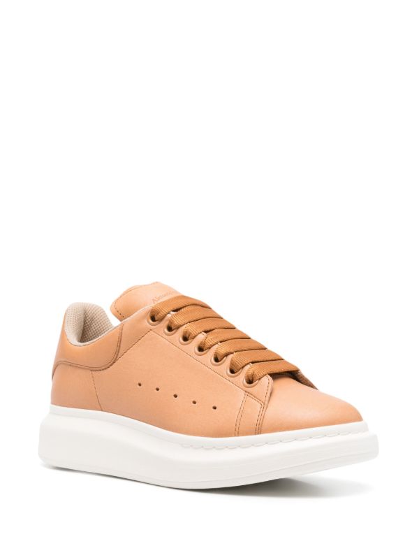Alexander McQueen Orange Oversized Sneakers | Browns Low-Tops