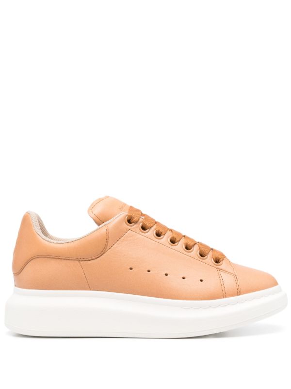 Alexander McQueen Orange Oversized Sneakers | Browns Low-Tops
