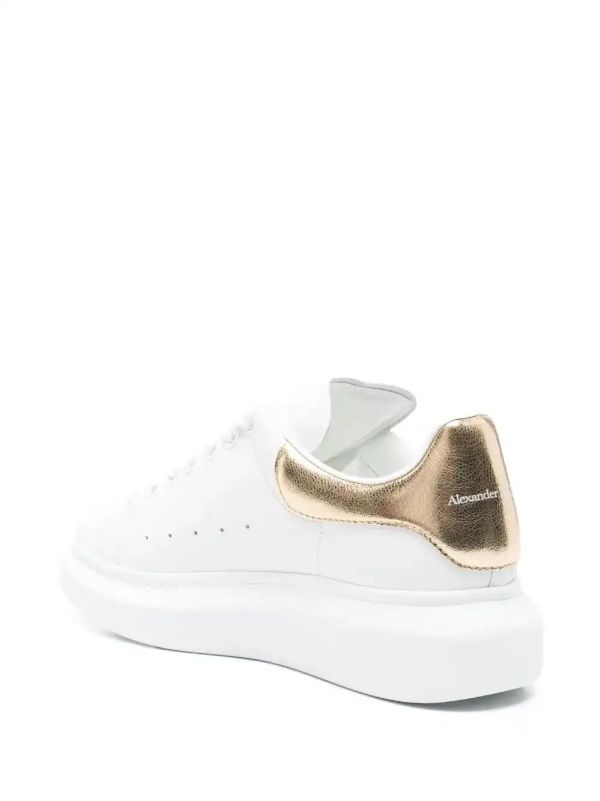 Alexander McQueen Oversized Leather Sneakers | Browns Sneakers