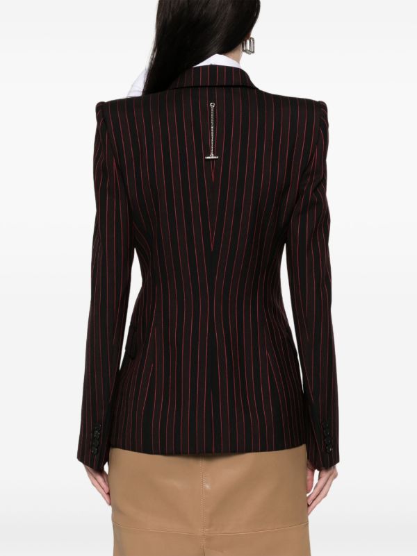 Alexander McQueen Pinstriped Blazer | Browns Blazers
