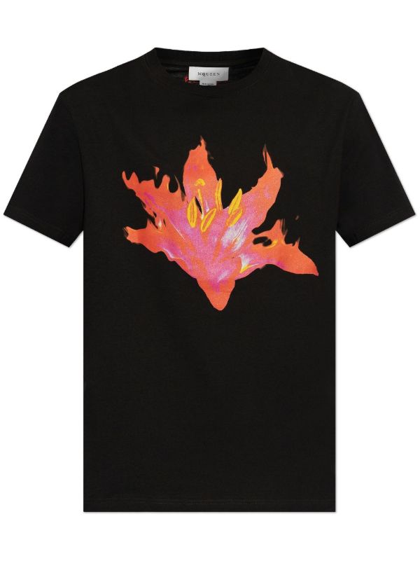 Alexander McQueen Printed T-shirt | Browns T-Shirts