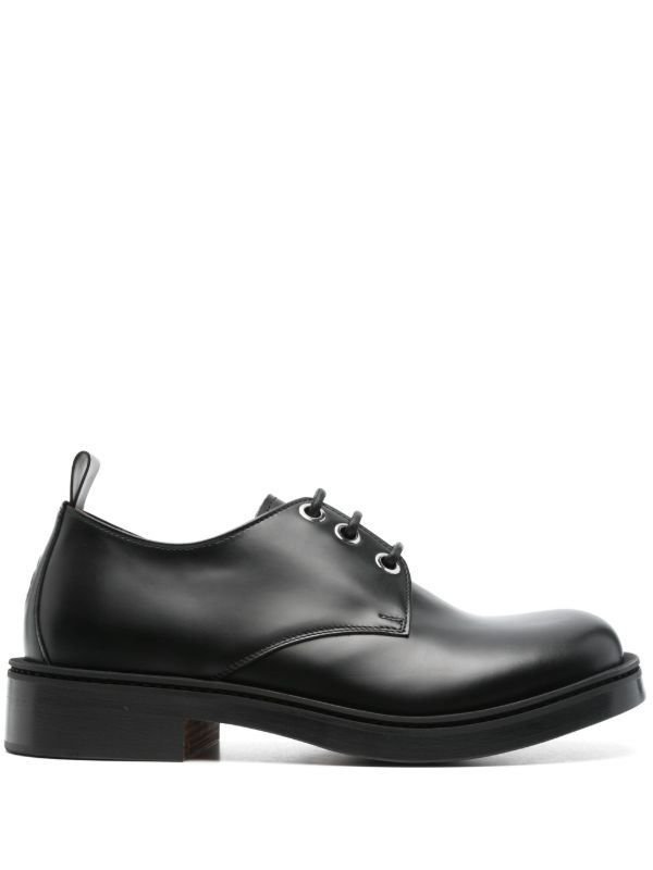 Alexander McQueen Skull-Embossed Derby Shoes | Browns Derby Shoes