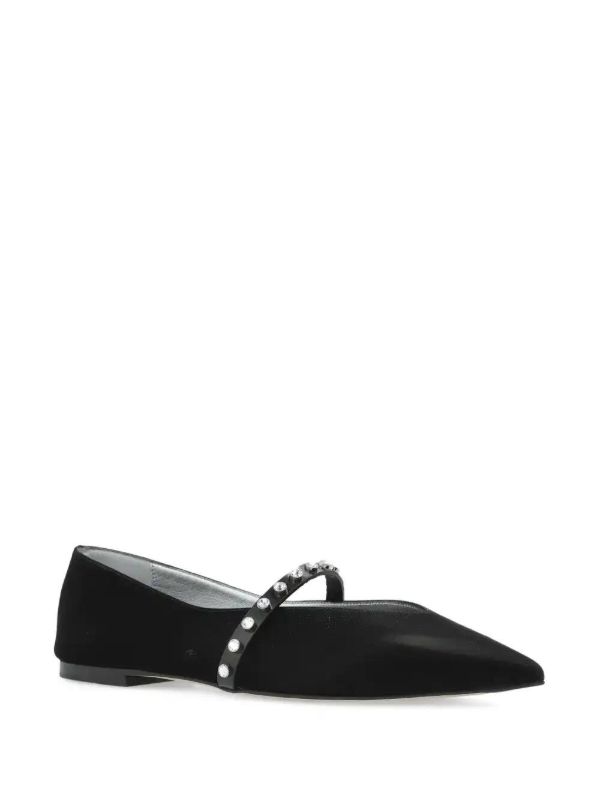 Alexander McQueen Studded Ballet Flats | Browns Ballerina Shoes