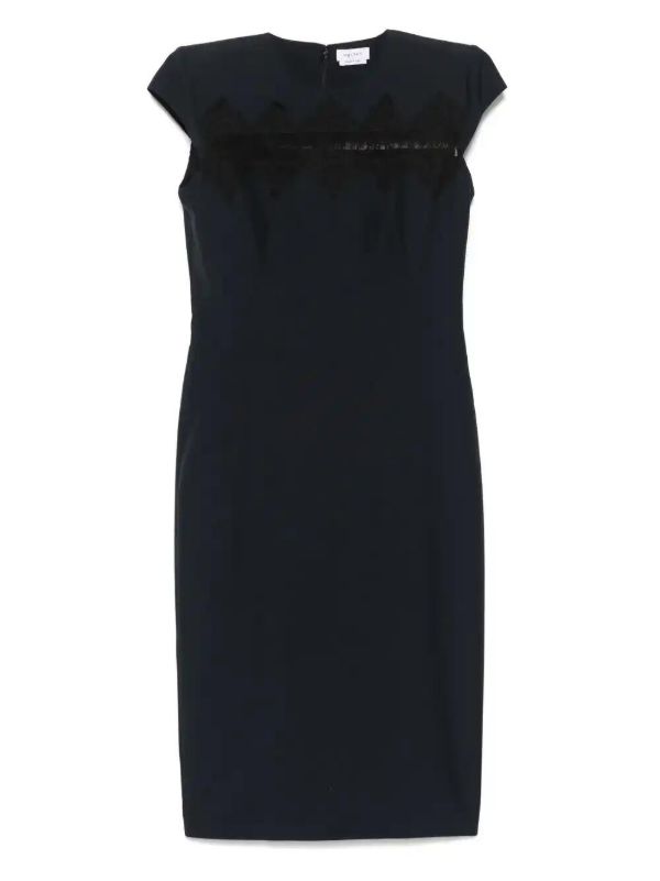Alexander McQueen tailored pencil midi dress | Browns Day Dresses