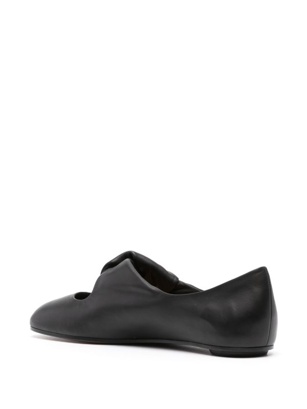 Alexander McQueen Twist-Detailing Ballet Flats | Browns Ballerina Shoes
