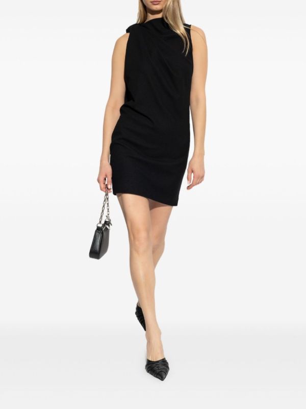 Alexander McQueen Wool Mini Dress | Browns Cocktail & Party Dresses