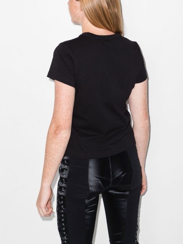 Alexander Wang Black Logo Cotton T-Shirt | Browns T-Shirts & Jersey Shirts