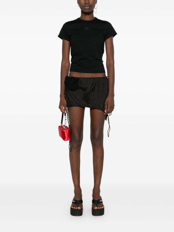 Alexander Wang Black Puff T-Shirt | Browns T-Shirts & Jersey Shirts