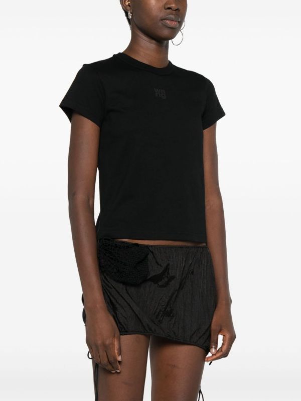 Alexander Wang Black Puff T-Shirt | Browns T-Shirts & Jersey Shirts