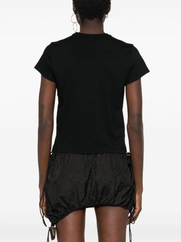 Alexander Wang Black Puff T-Shirt | Browns T-Shirts & Jersey Shirts