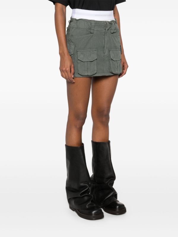 Alexander Wang Cargo Mini Skirt | Browns Straight Skirts