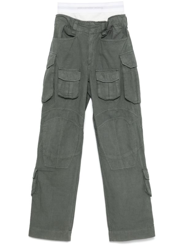 Alexander Wang Cargo Trousers | Browns Straight-Leg Pants