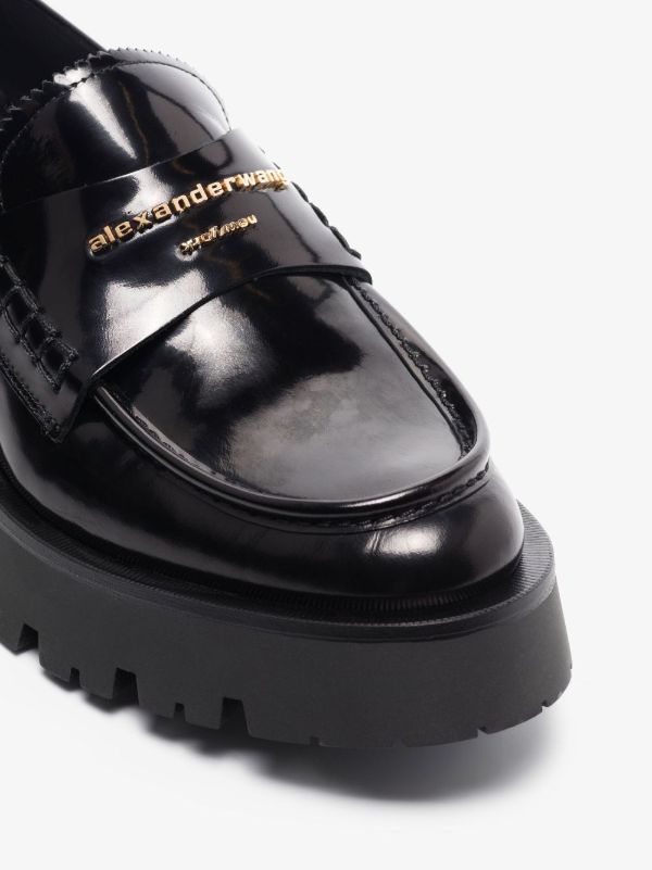 Alexander Wang Carter Lug-sole Box Loafers | Browns Loafers