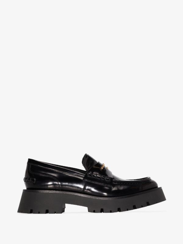 Alexander Wang Carter lug-sole box loafers | Browns Loafers