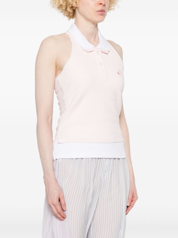 Alexander Wang Embroidered Polo Top | Browns Polo Tops