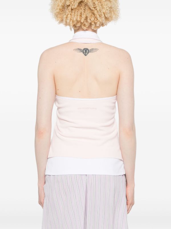 Alexander Wang Embroidered Polo Top | Browns Polo Tops