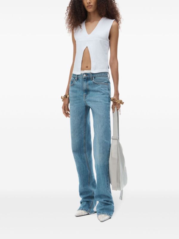 Alexander Wang Ez Jeans | Browns Straight-Leg Jeans