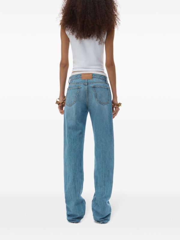 Alexander Wang Ez Jeans | Browns Straight-Leg Jeans