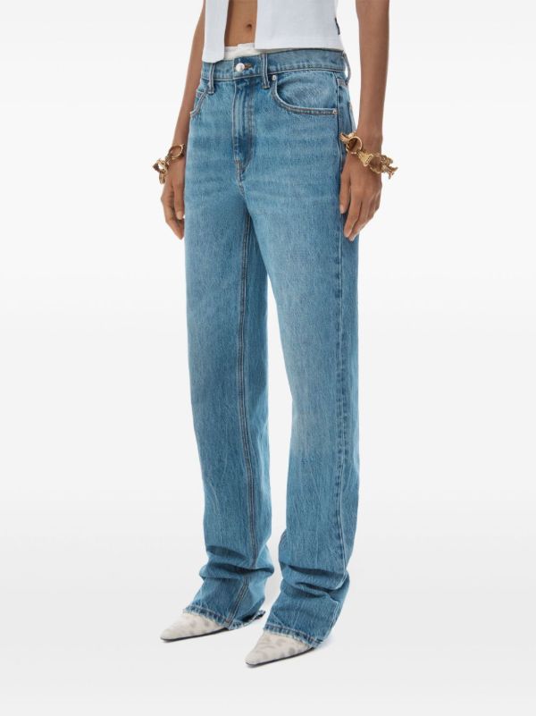 Alexander Wang Ez Jeans | Browns Straight-Leg Jeans