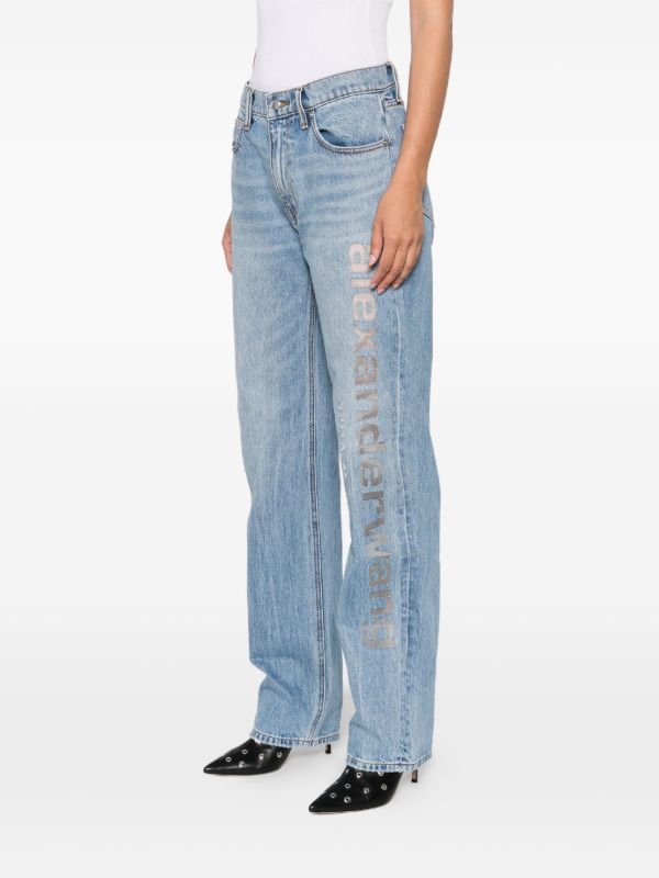 Alexander Wang Ez Jeans | Browns Straight-Leg Jeans