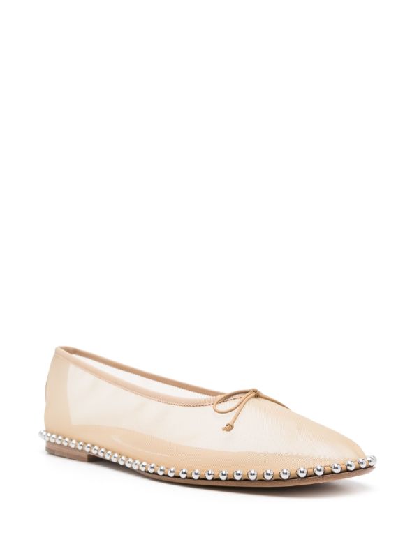 Alexander Wang Lina Ballchain Ballet Flats | Browns Ballerina Shoes