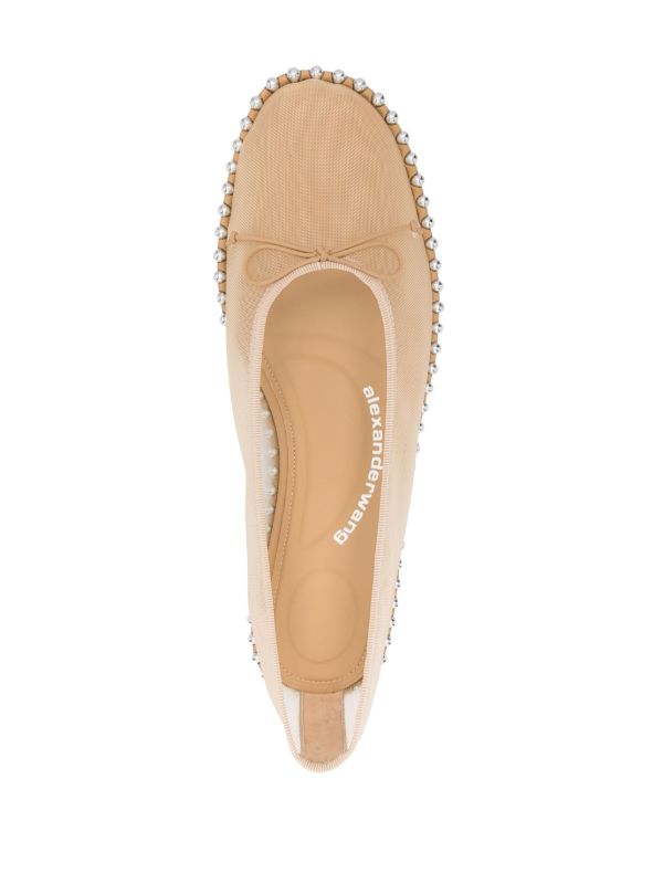 Alexander Wang Lina Ballchain Ballet Flats | Browns Ballerina Shoes