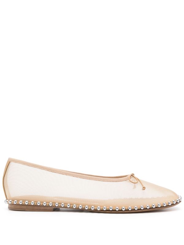 Alexander Wang Lina Ballchain Ballet Flats | Browns Ballerina Shoes
