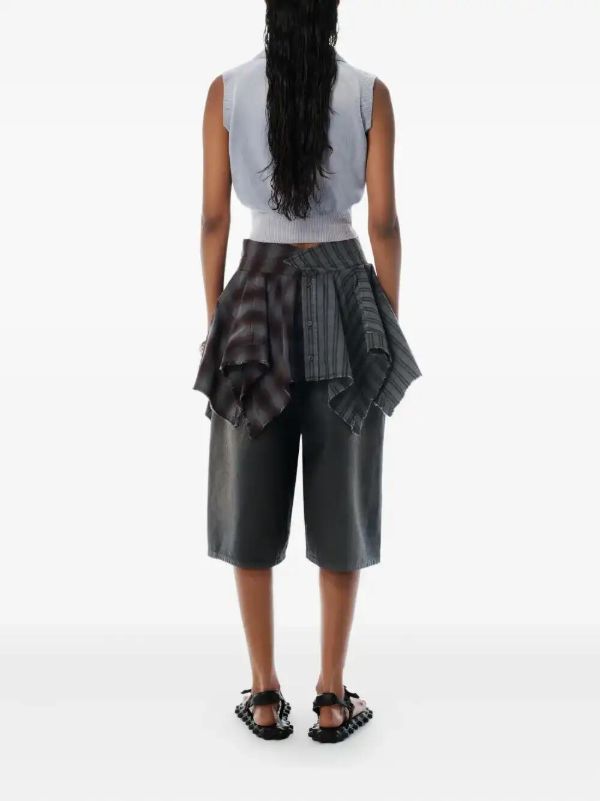 Alexander Wang Logo-embossed Polo Top | Browns Polo Tops