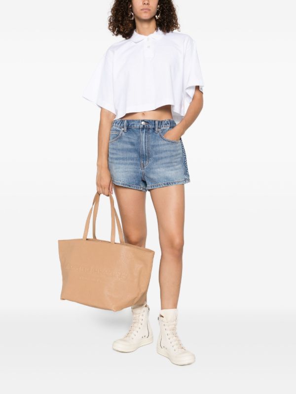 Alexander Wang Marathon Denim Shorts | Browns Denim Shorts
