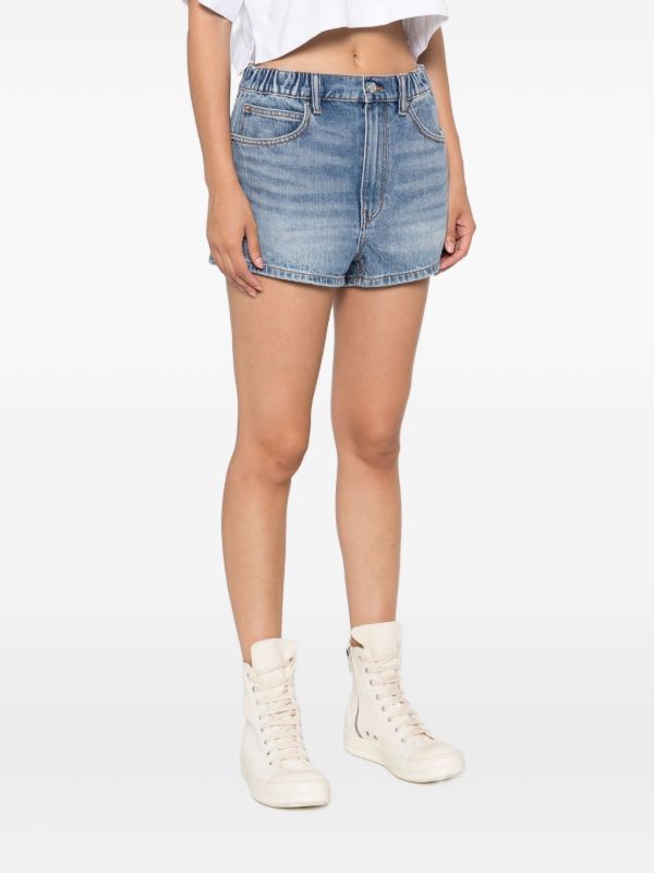 Alexander Wang Marathon Denim Shorts | Browns Denim Shorts