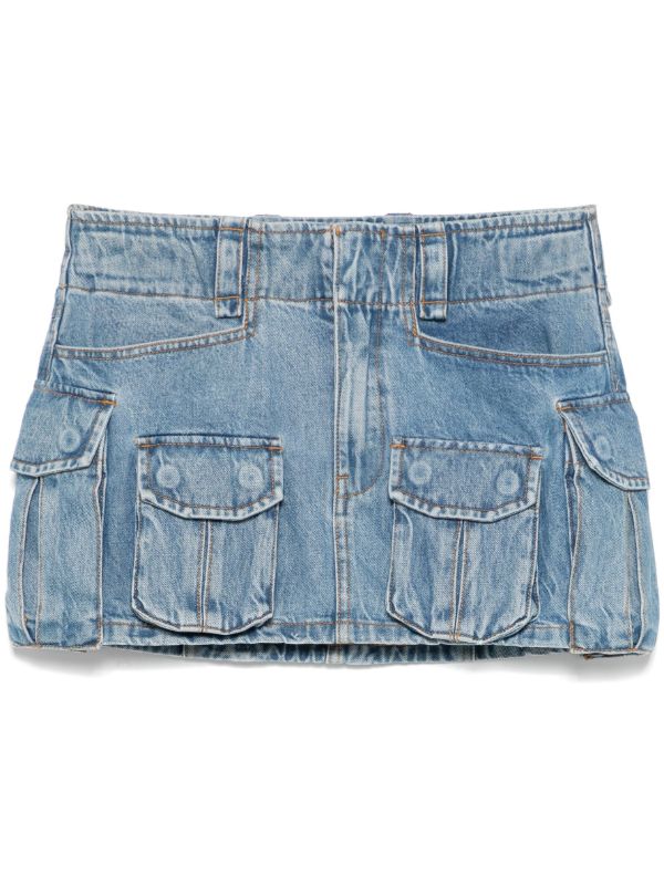Alexander Wang Mid-Rise Mini Skirt | Browns Full Skirts